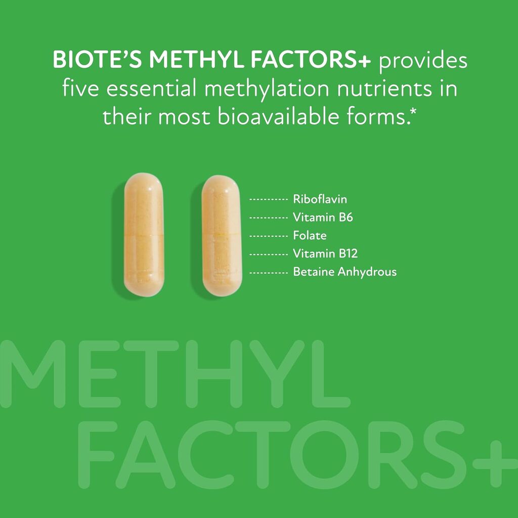 Biote Methyl Factors+ Capsules Size