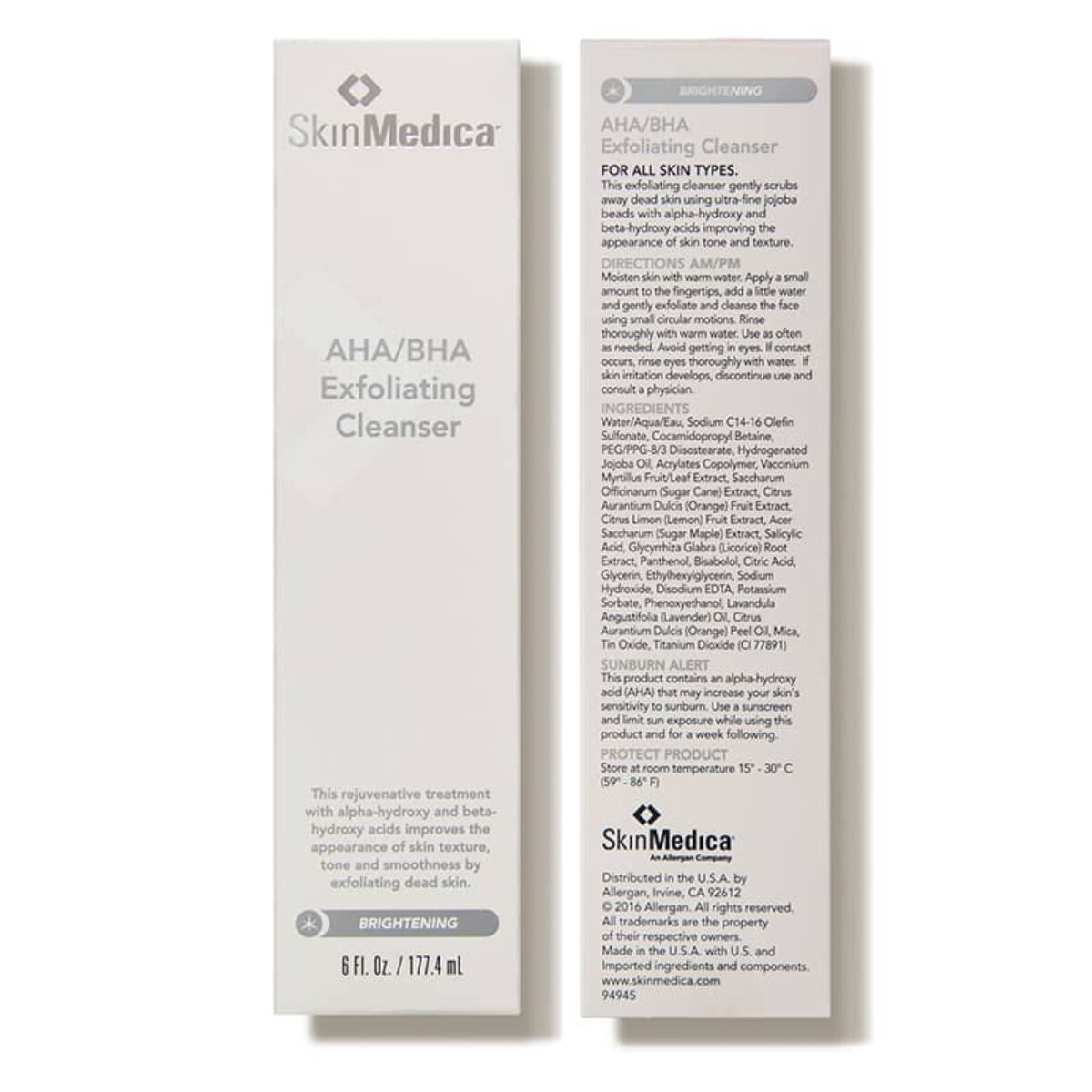 SkinMedica AHA/BHA Exfoliating Cleanser Save an ADD'L 20