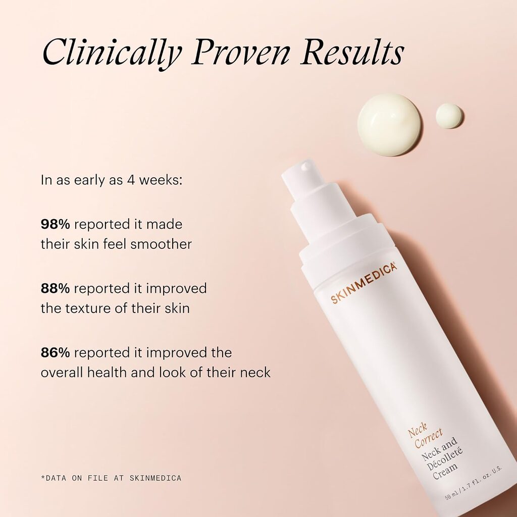 SkinMedica Neck Correct Cream results