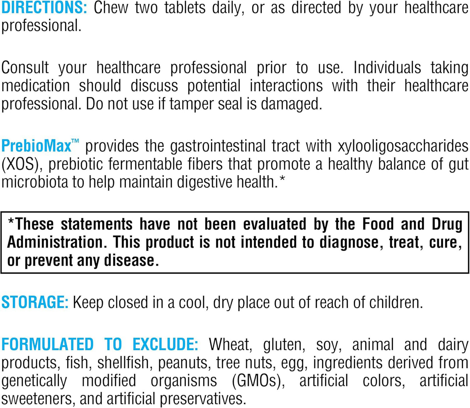 Xymogen Prebiomax 60 capsule directions how to use