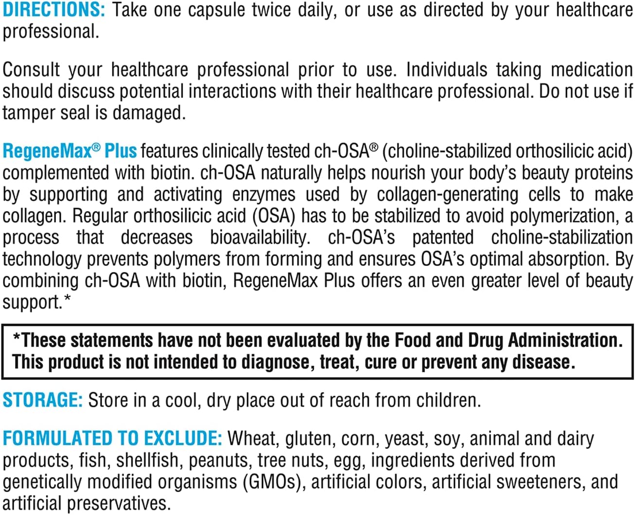 how to take Xymogen RegeneMax Plus 60 capsules banner