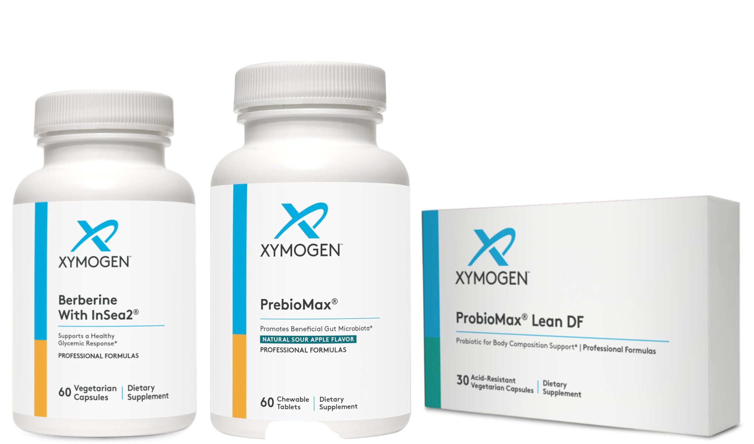 Xymogen Body Composition Bundle PrebioMax ProbioMax Lean Berberine