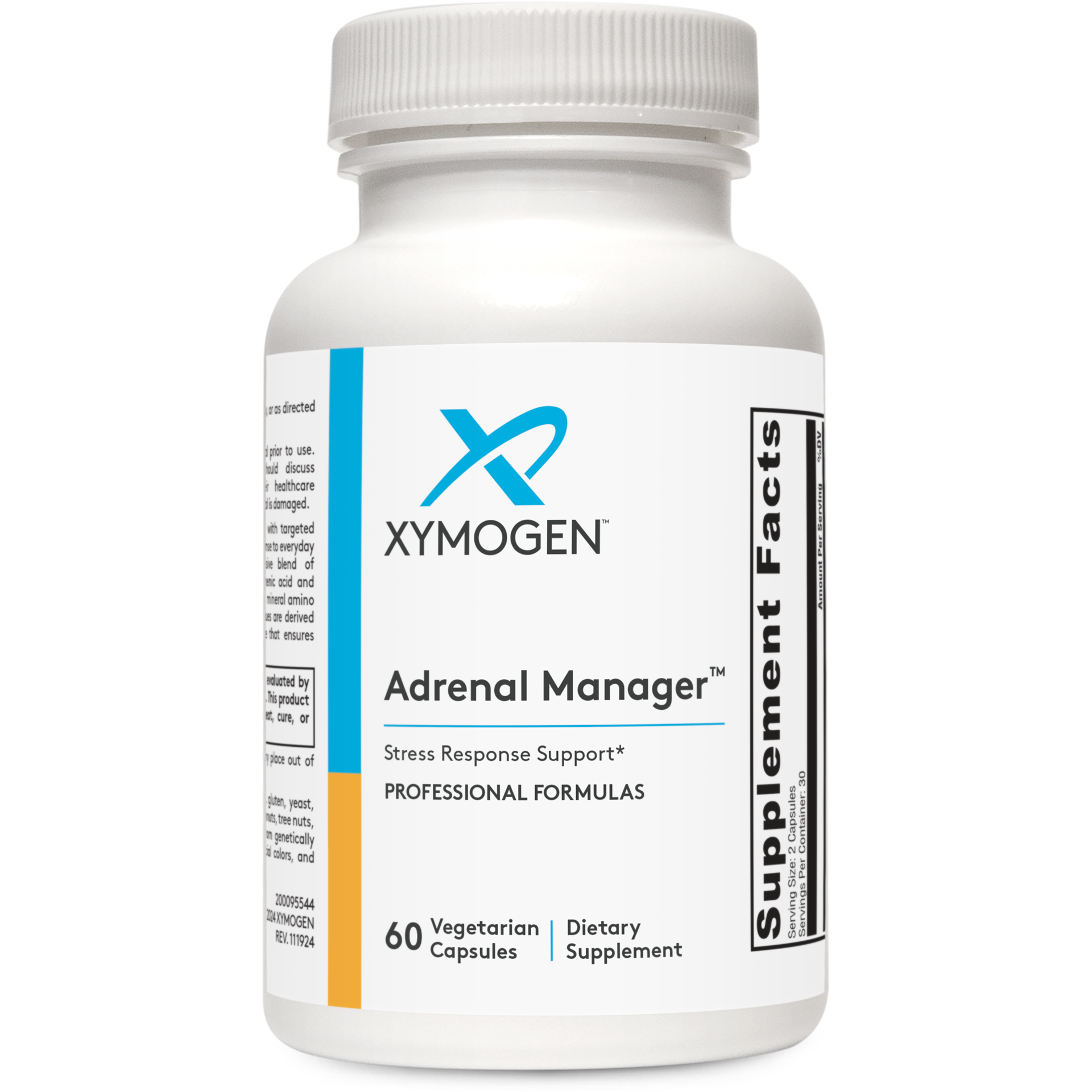 Xymogen Adrenal Manager 60 capsules on sale