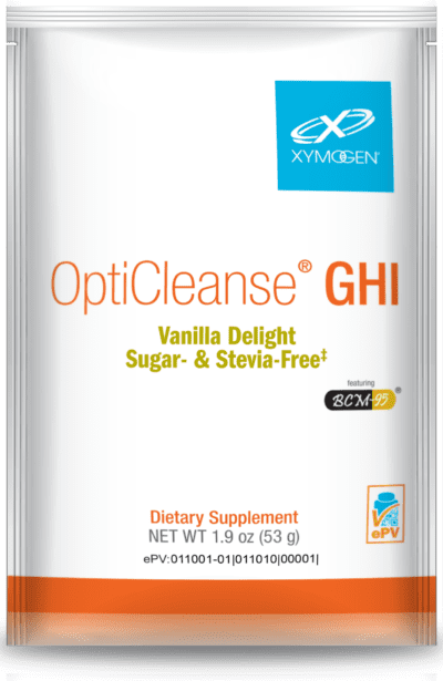 XYMOGEN OptiClenase GHI Vanilla Delight Sugar- & Stevia- Free