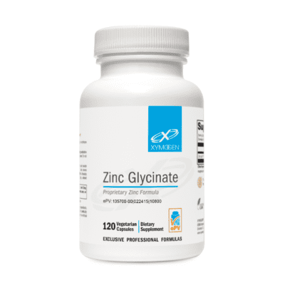 XYMOGEN Zinc Glycinate 120 Capsules