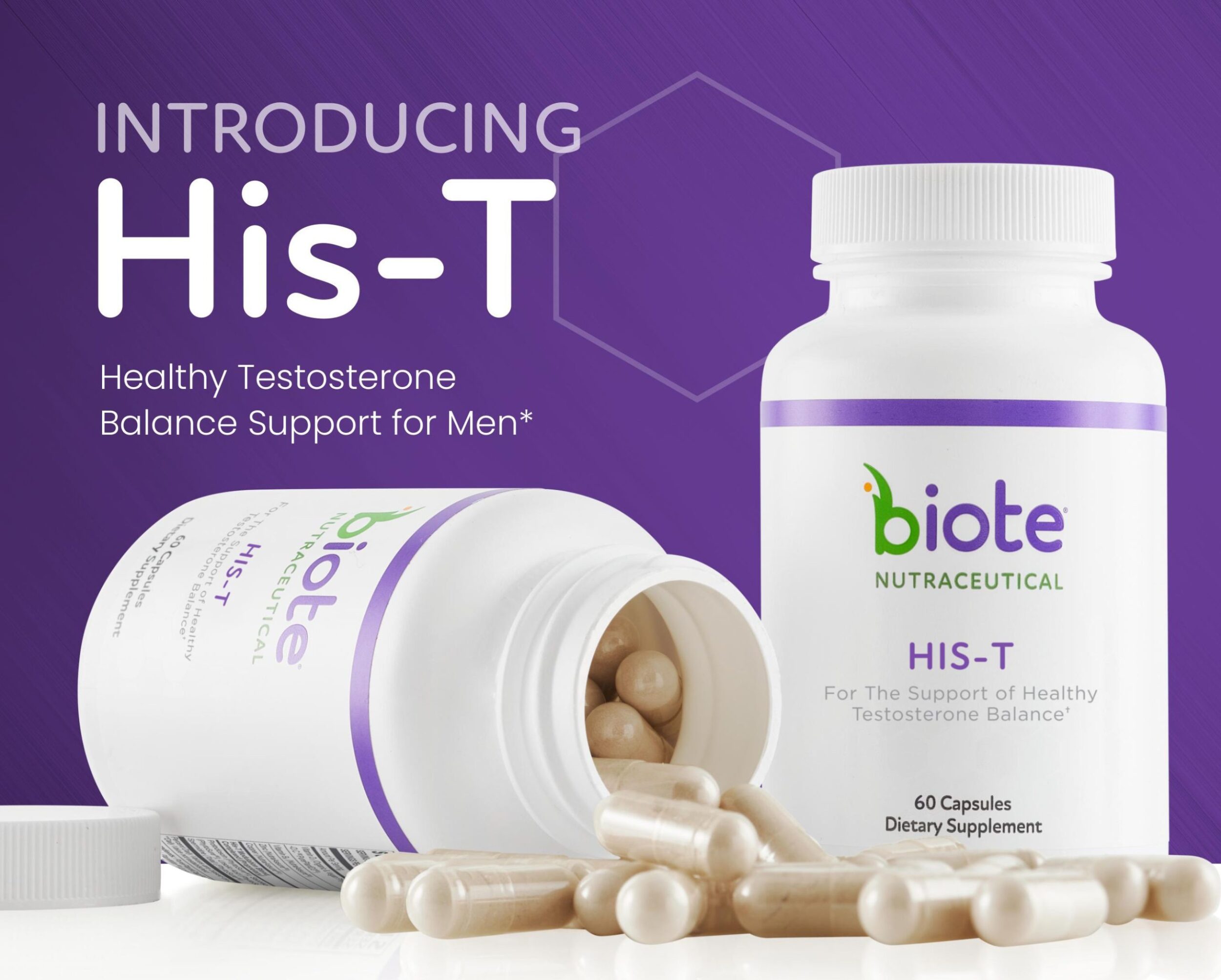 biote his-t capsules bottle