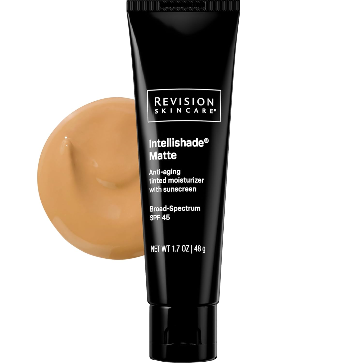 revision intellishade matte with product
