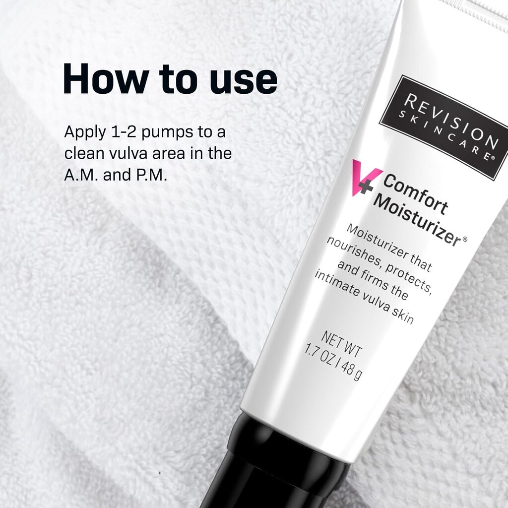 revision skincare v+ comfort moisturizer how to use