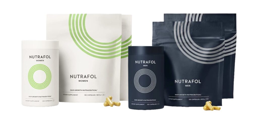 Nutrafol Product Splash