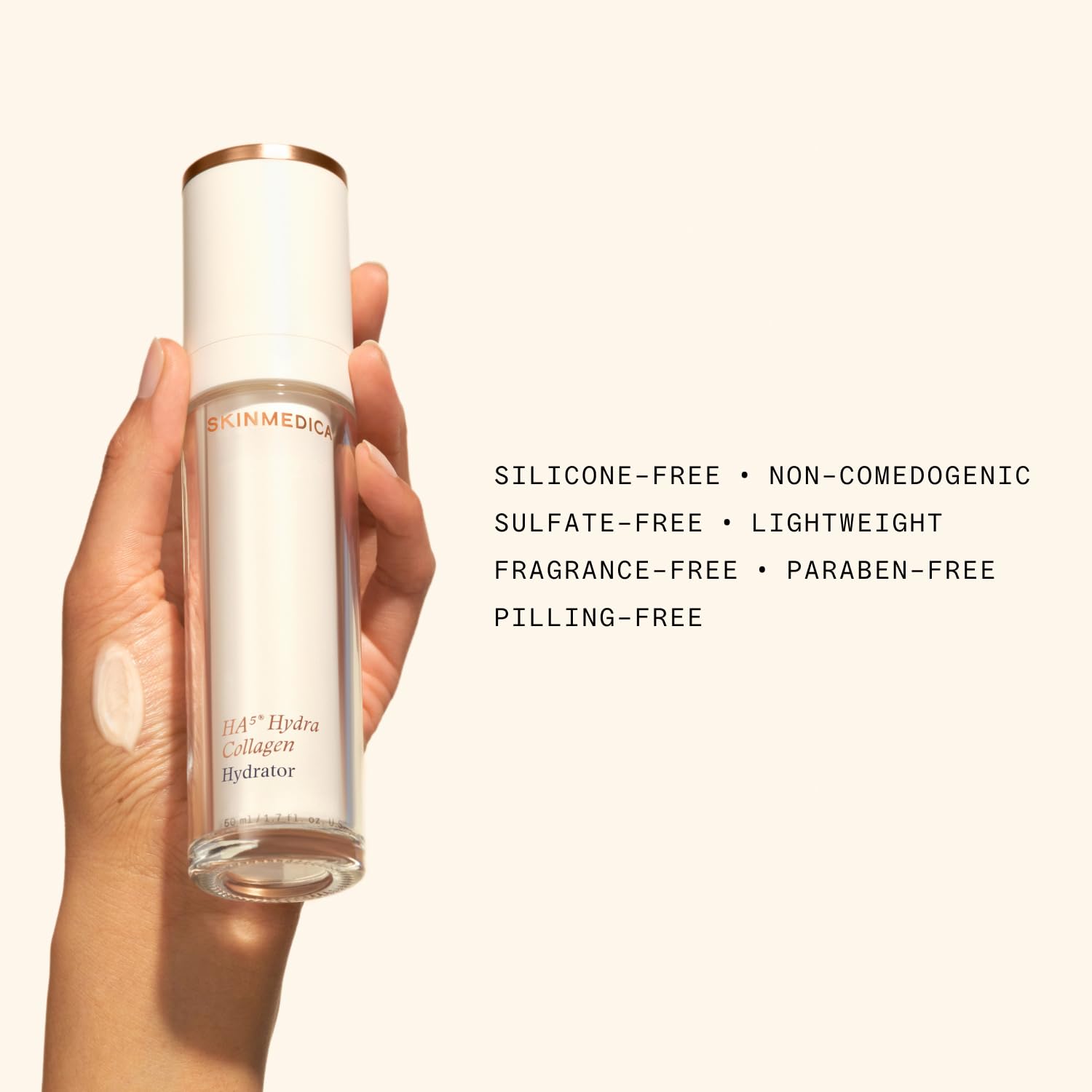 SkinMedica HA5 Hydra Collagen Hydrator features