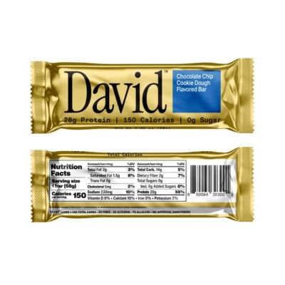 David Protein Chocolate Chip Cookie Dough