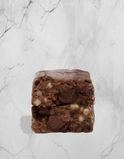 david protein bar fudge brownie inside