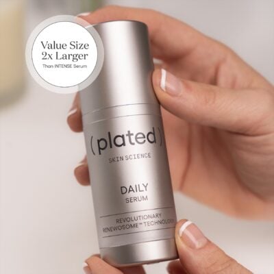 Plated Skin Science Daily Serum SIze