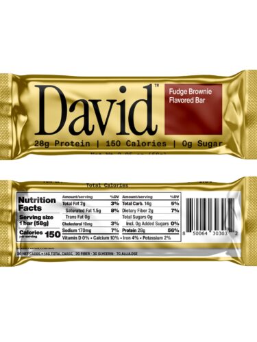 buy david protein bar fudge brownie online