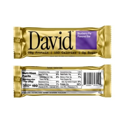 david protein blueberry pie bar on sale