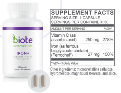 Biote Iron Plus Ingredients