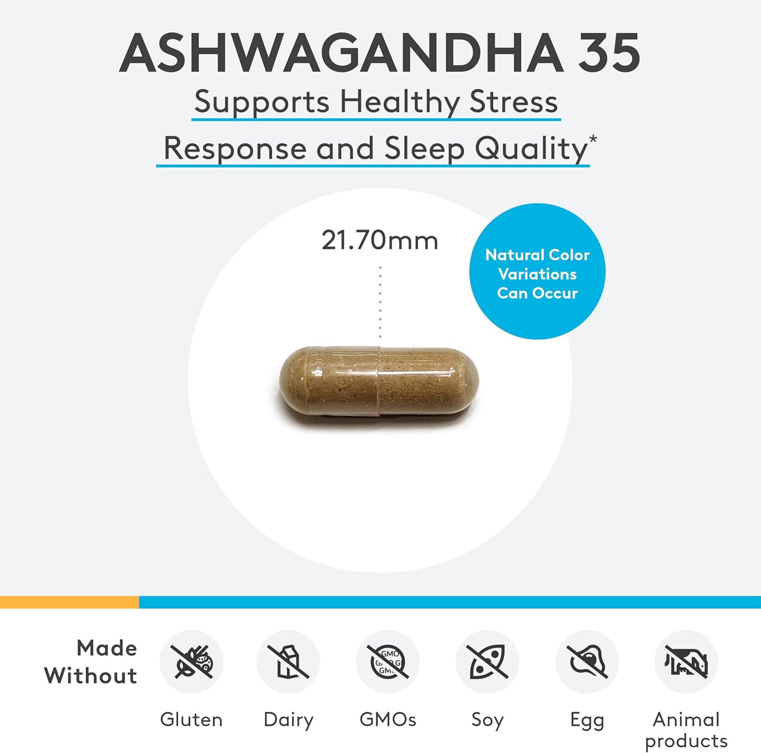 Xymogen Ashwagandha 35 Allergen information
