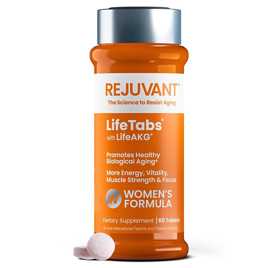 Best Price on Rejuvant AKG Lifetabs for Women with LifeAKG