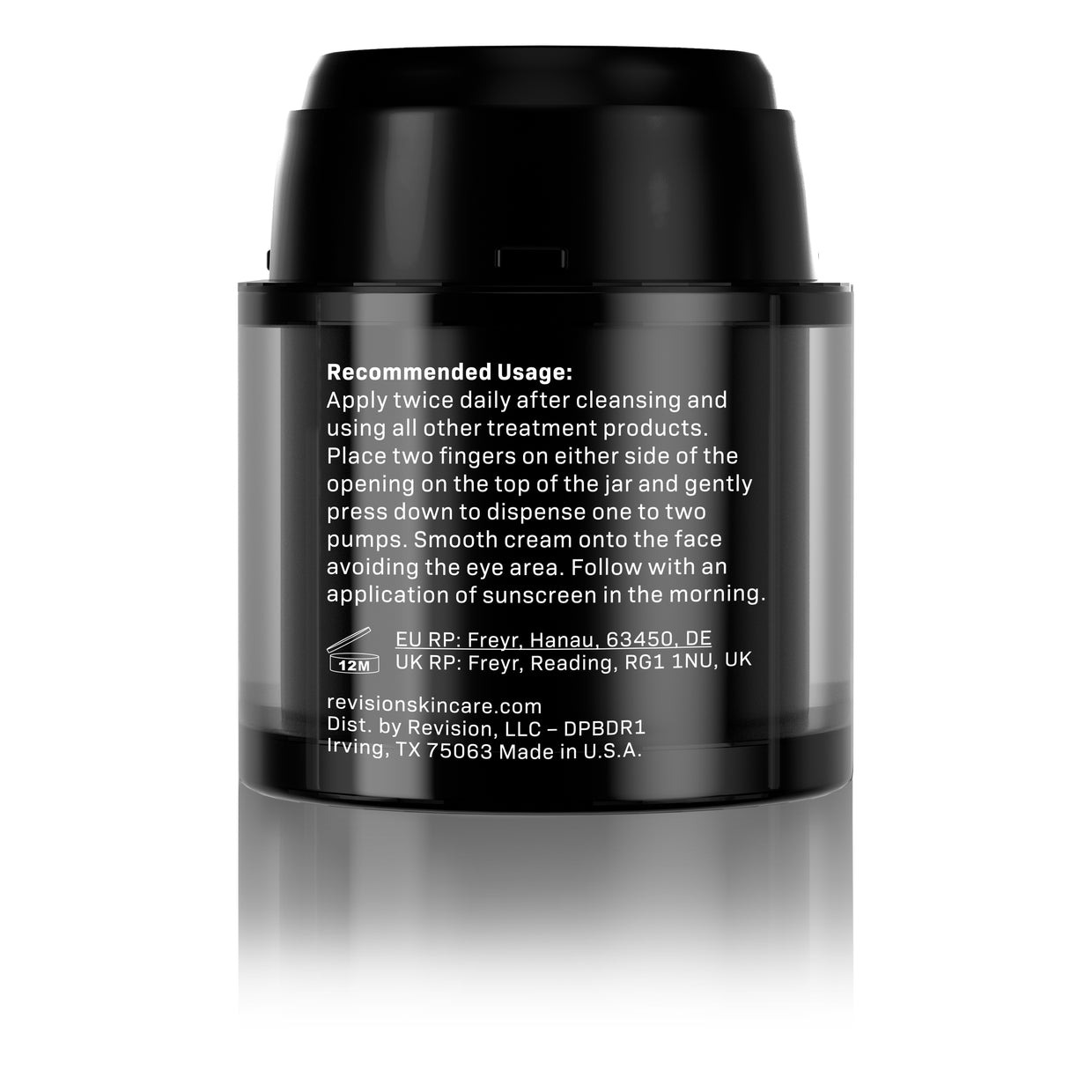 Revision DermProtect Barrier Defense Bottle Directions