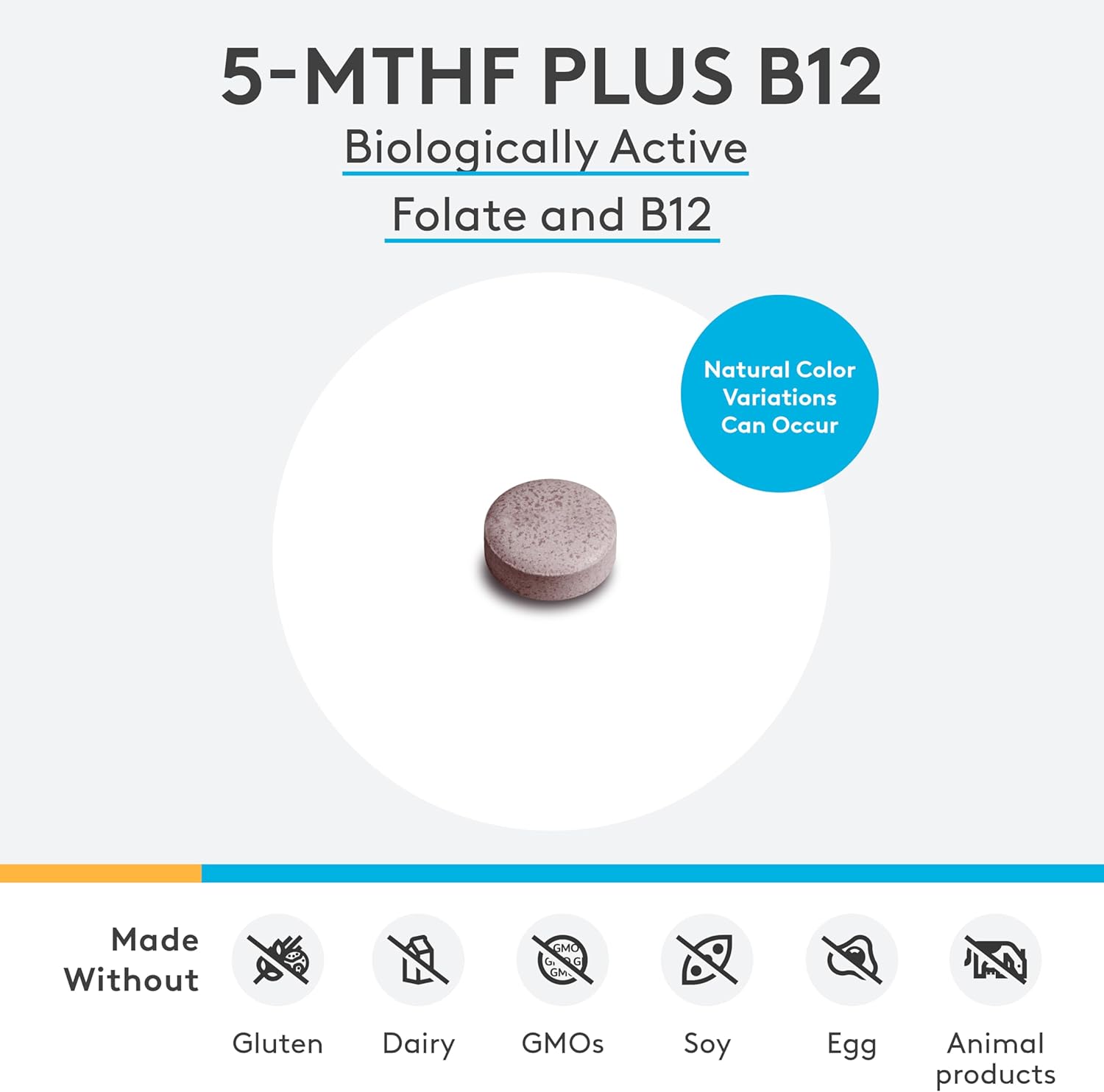 XYMOGEN 5-MTHF Plus B12 - 60 tablets - Image 6