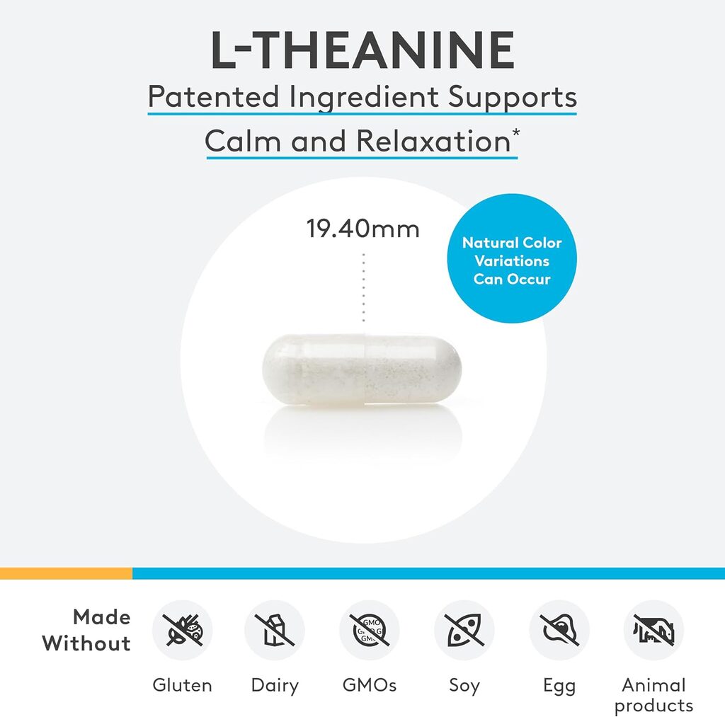 Xymogen L-Theanine 120 capsule size