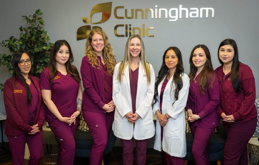 contact us today image of the cunningham clinic staff