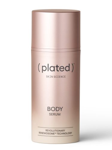 Plated Skin Science BODY Serum 75 mL platelet-derived exosome serum for crepey skin on arms, chest, and legs