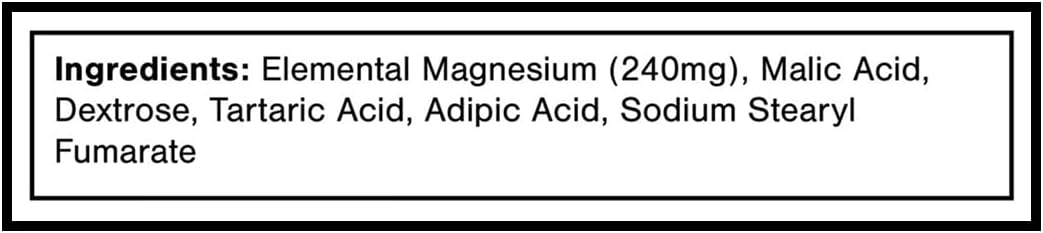 Quicksilver h2 bath tab ingredients