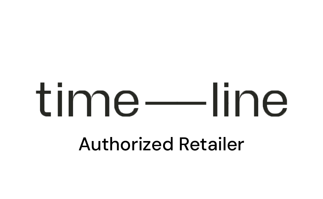 timeline logo authorized retailer