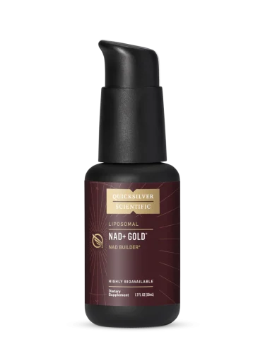 Quicksilver Scientific NAD+ gold